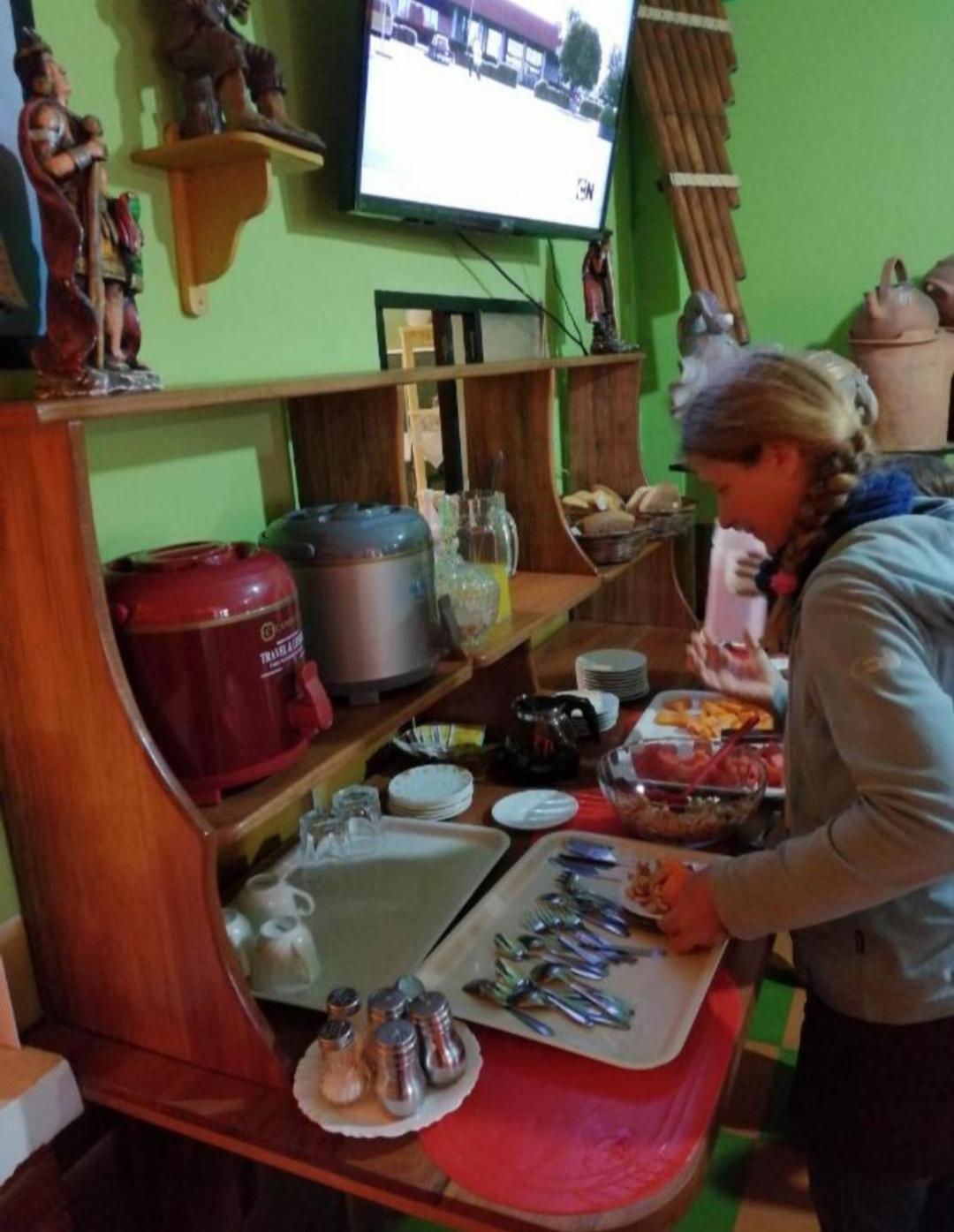 Olas Del Titicaca Backpackers Hostel Copacabana  Eksteriør billede