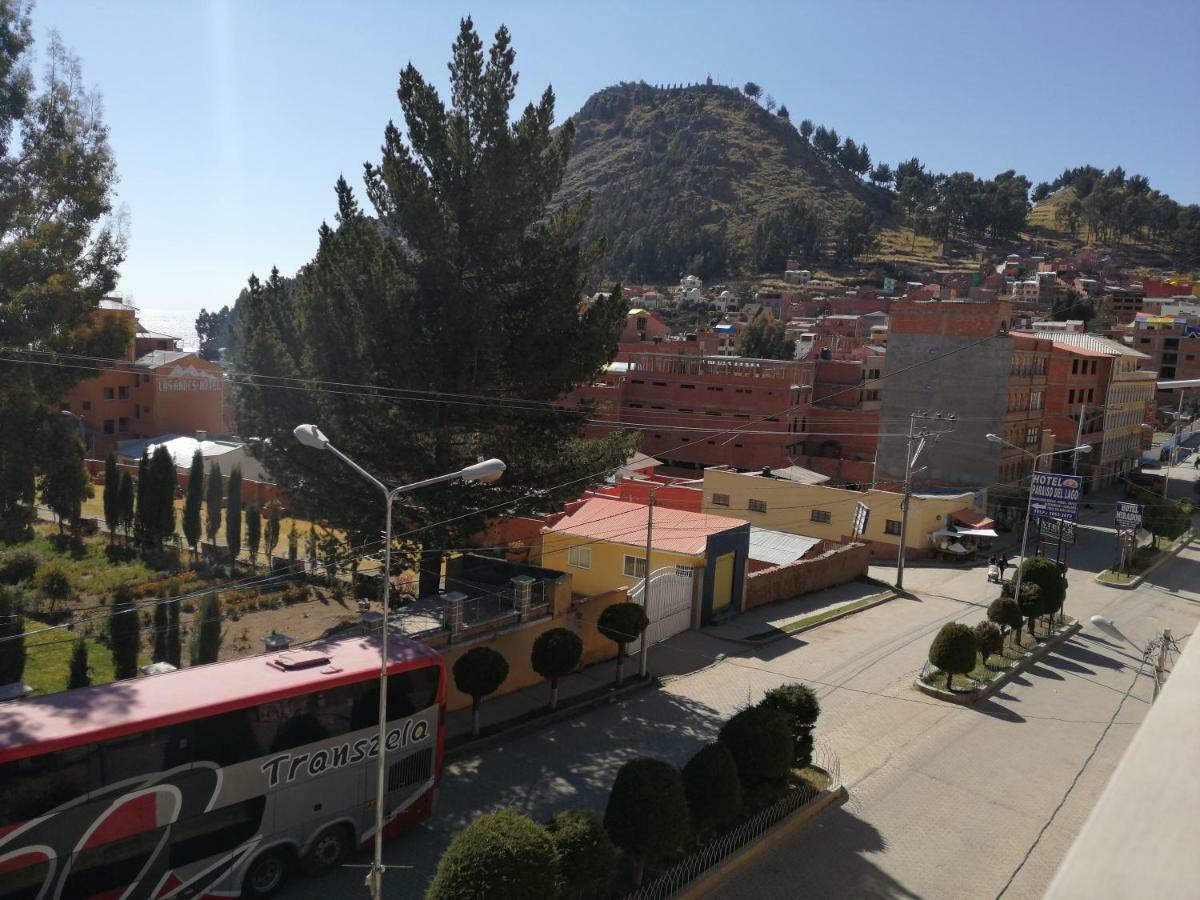 Olas Del Titicaca Backpackers Hostel Copacabana  Eksteriør billede